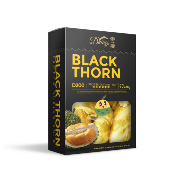 Frozen Black Thorn Durian Pulp