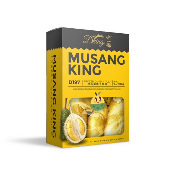 Frozen Musang King Durian Pulp